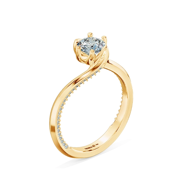 Nhẫn đính hôn Kim cương Lune Ray NCH1425 4